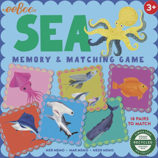 Square Memory Game - Sea