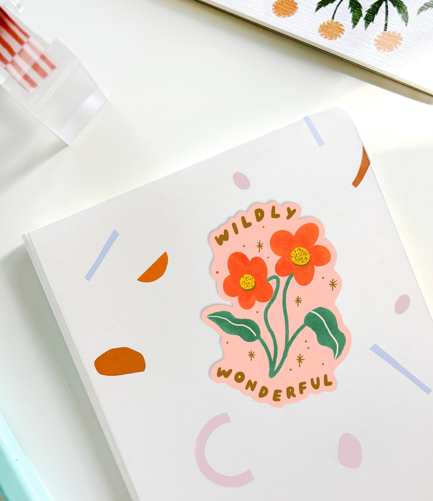 Wildly Wonderful Sticker - Cute Waterproof Matte Vinyl