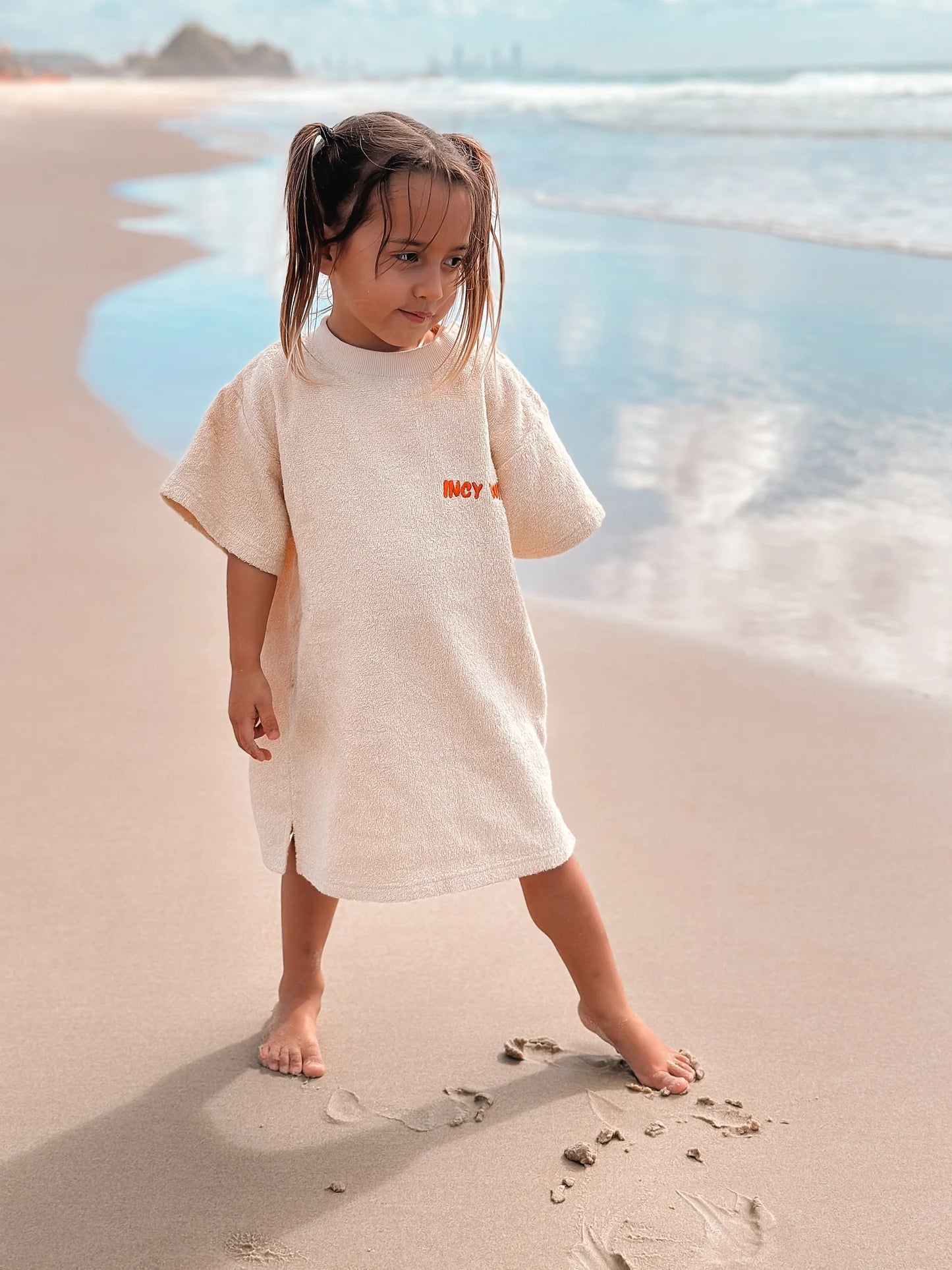 COTTON TOWEL BEACH TEE - OAT