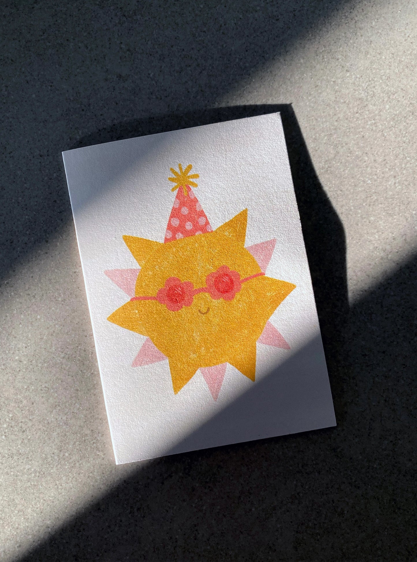 Sunshine Mini Card - Cute Greeting Card