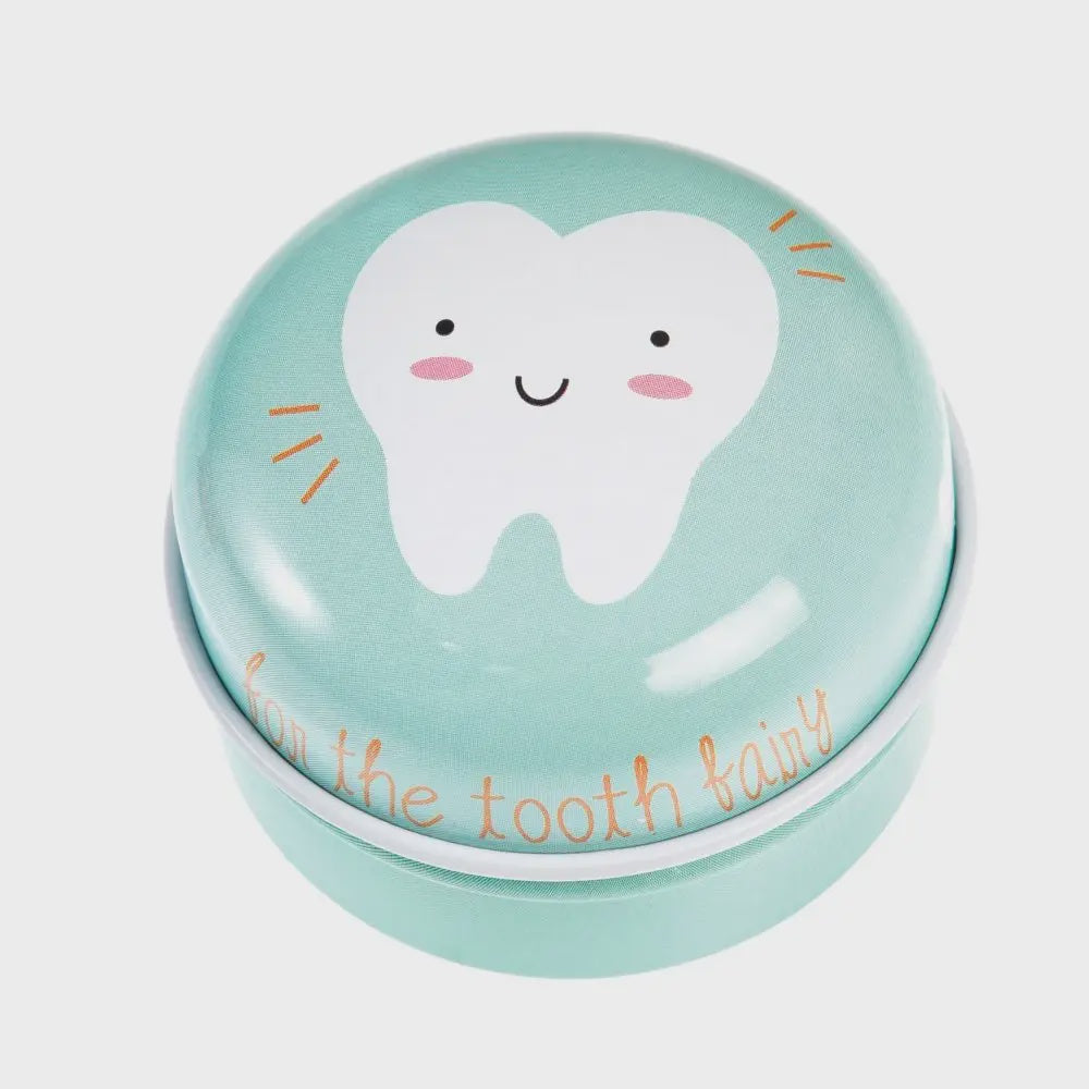 Tooth Fairy Tin Blue