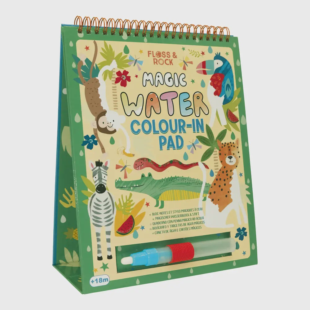 Magic Water Colouring Flipbook- Jungle