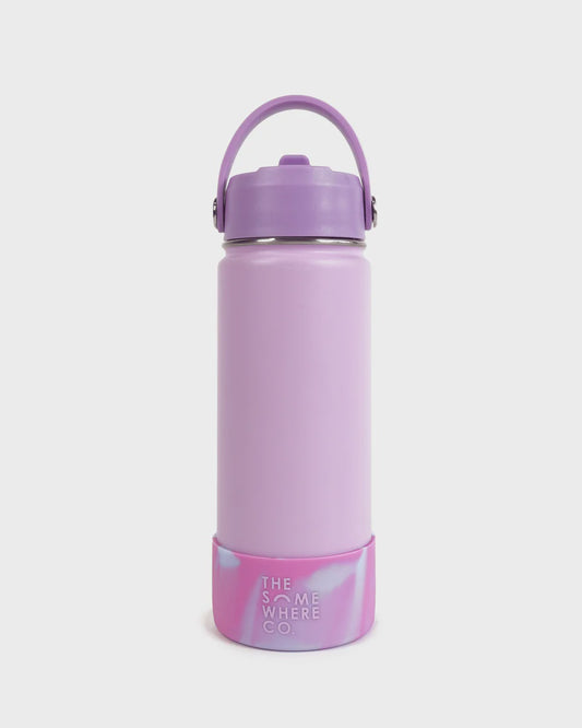 Lavender Swirl Water Bottle 500ml