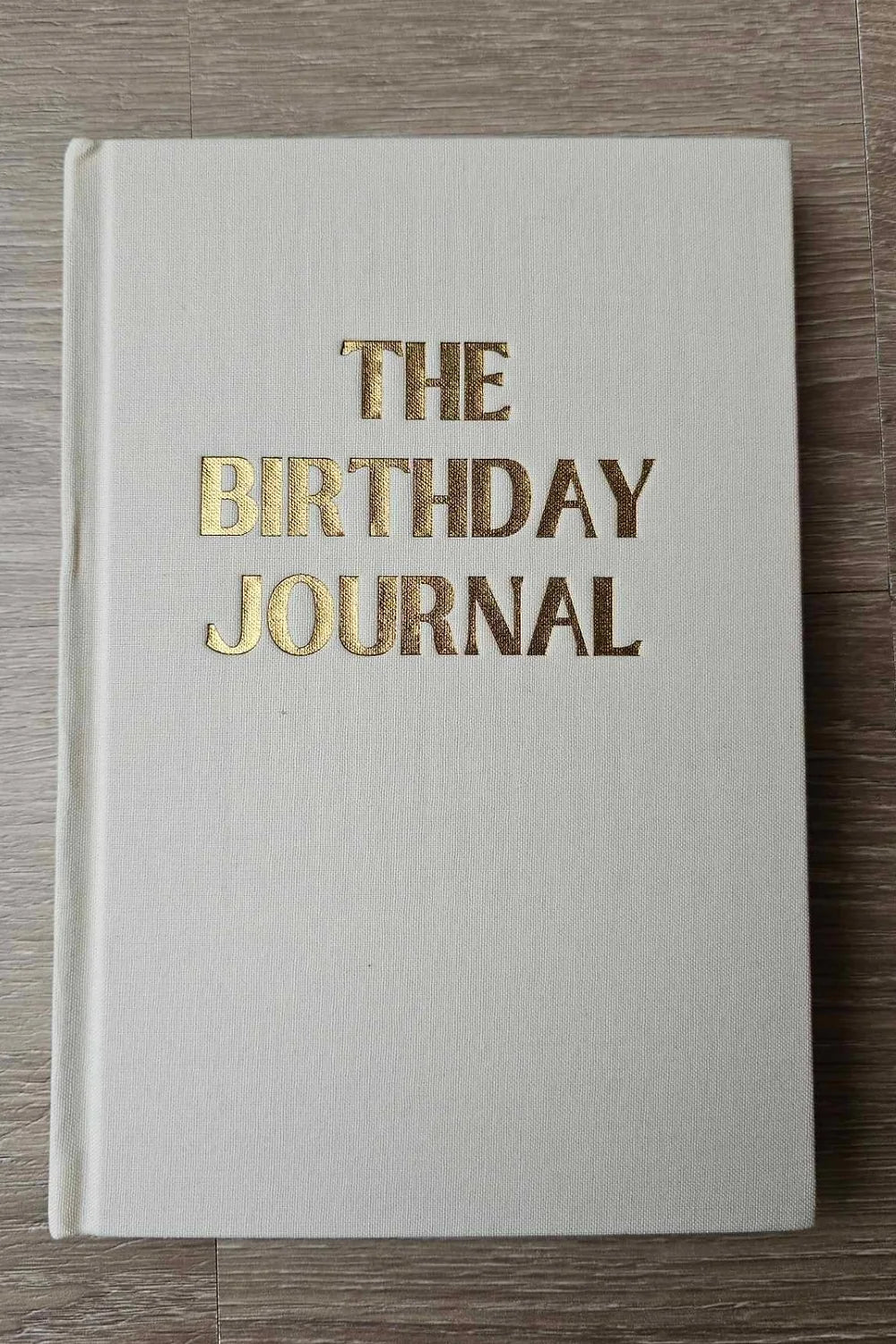 The Birthday Journal