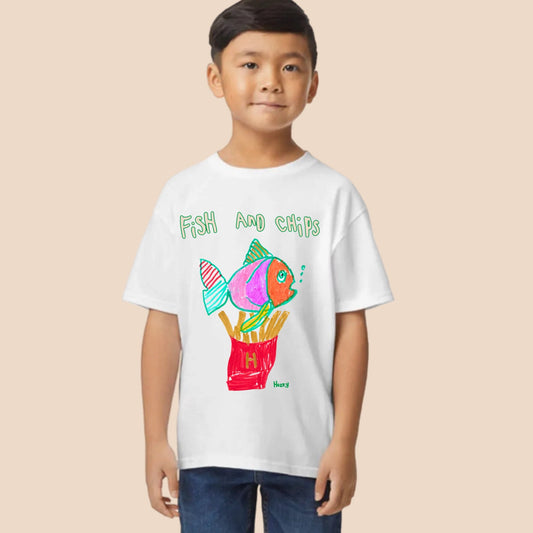 FISH & CHIPS / HAZZ-TEES LIMITED EDITION COLLAB