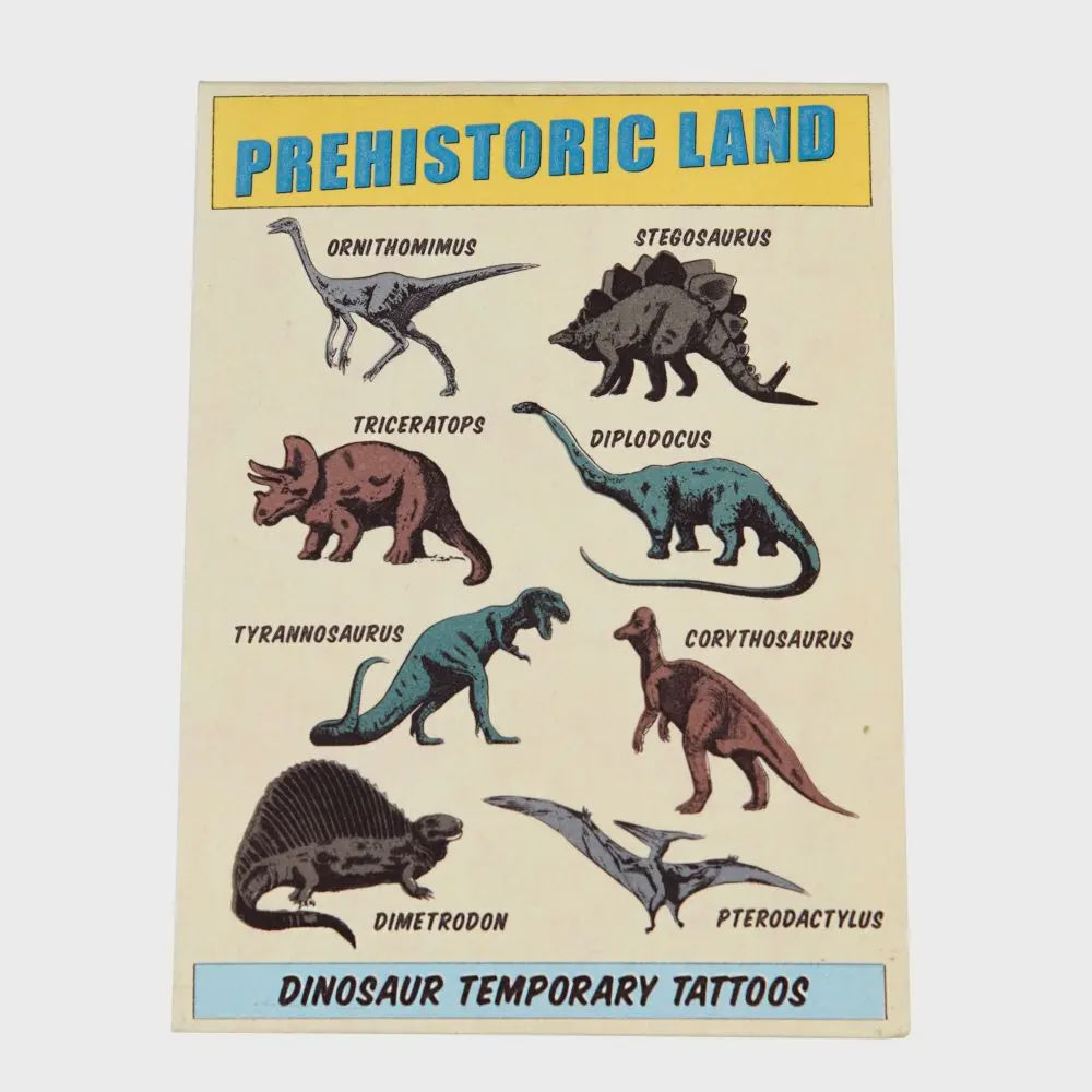 Temporary Tattoos - Prehistoric