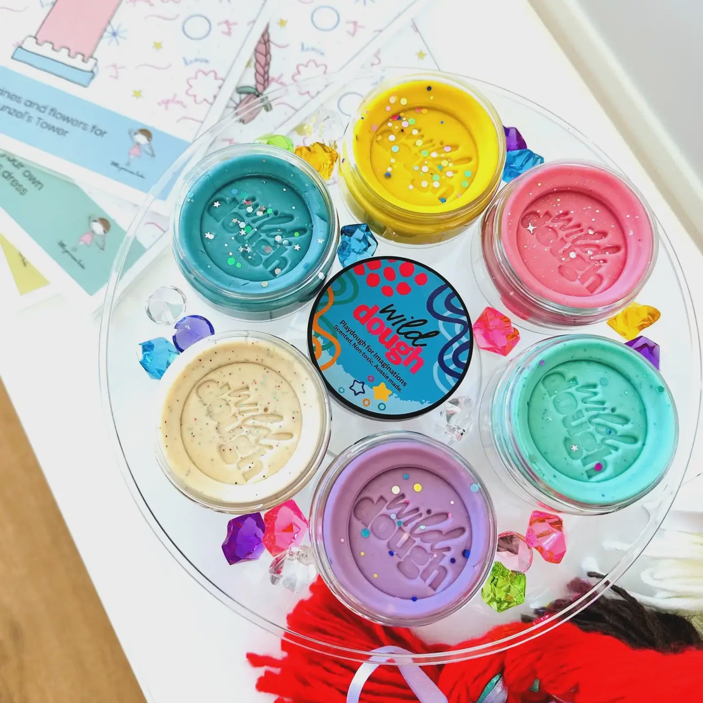 Glitter Playdough