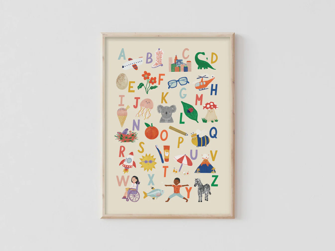 A-Z Alphabet Print