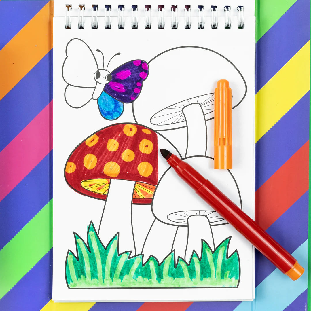 Colour Change Colouring Set - Garden Friends