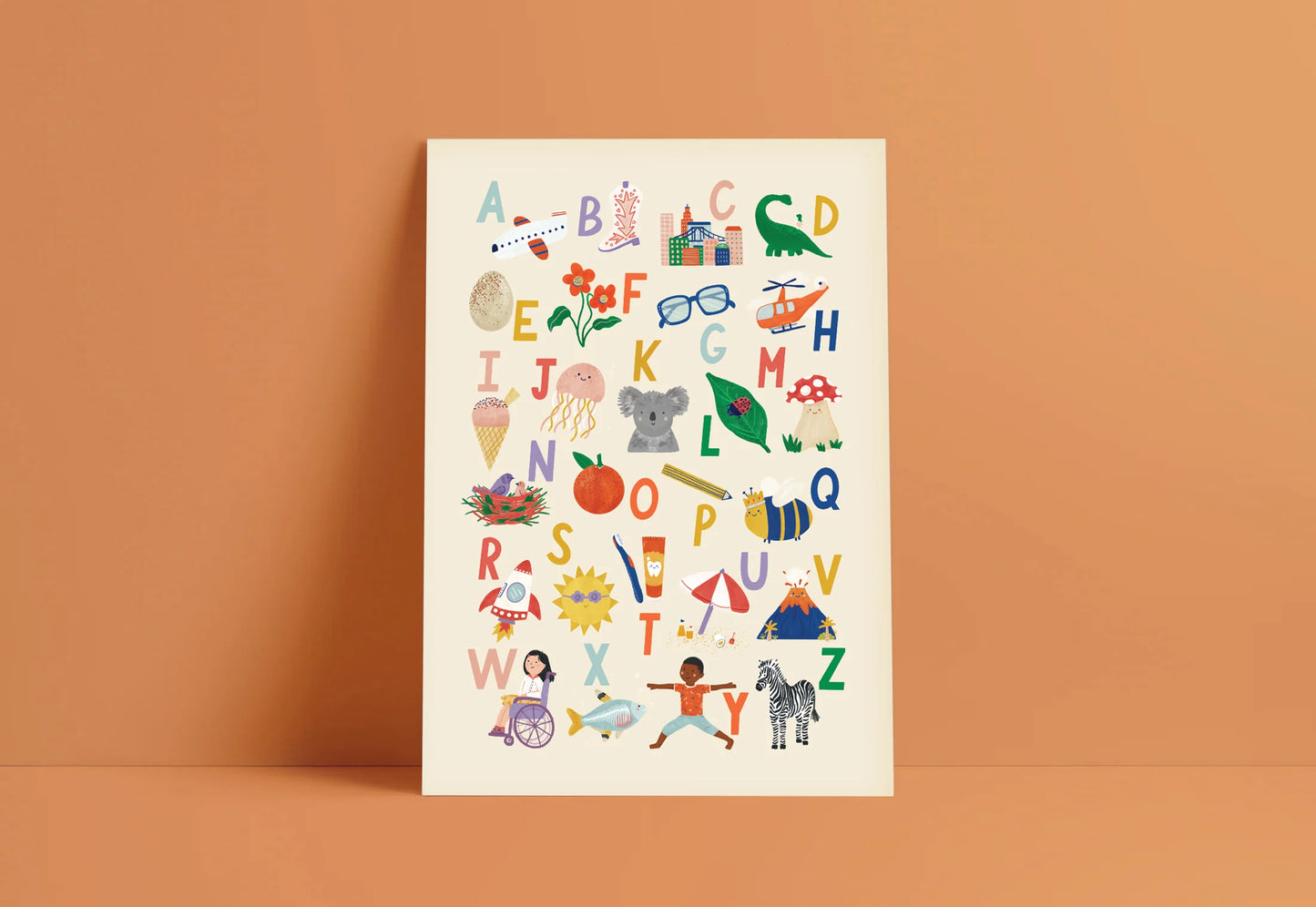 A-Z Alphabet Print