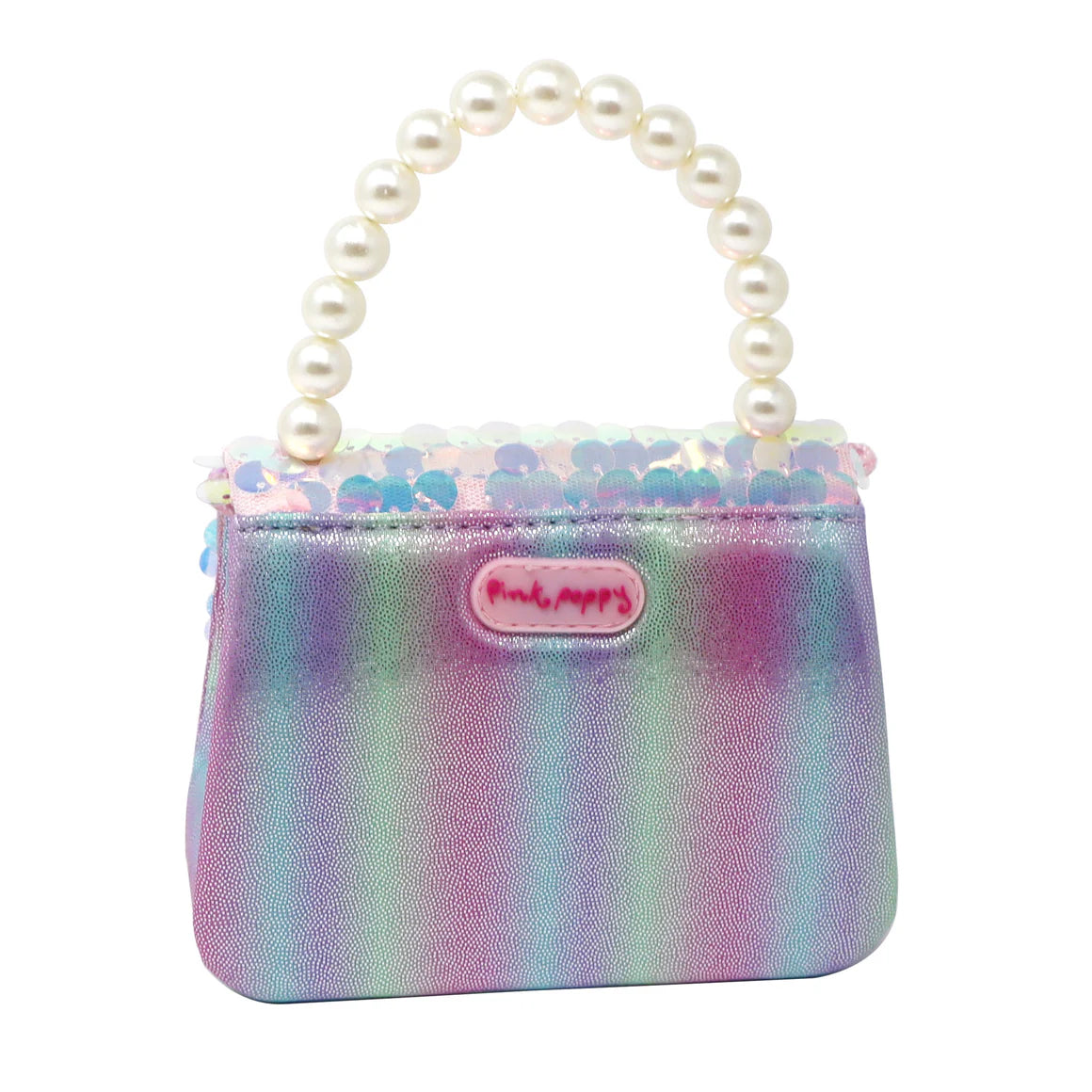 Shimmering Mermaid Sequin Hard Handbag