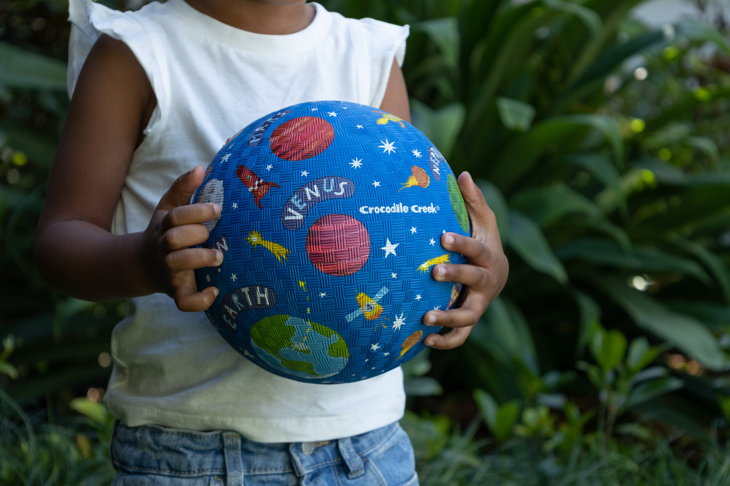 7 inch Playground Ball - Solar System (Blue)