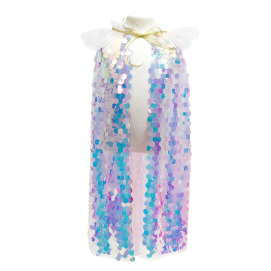 Shimmering Mermaid Sequinned Party Cape