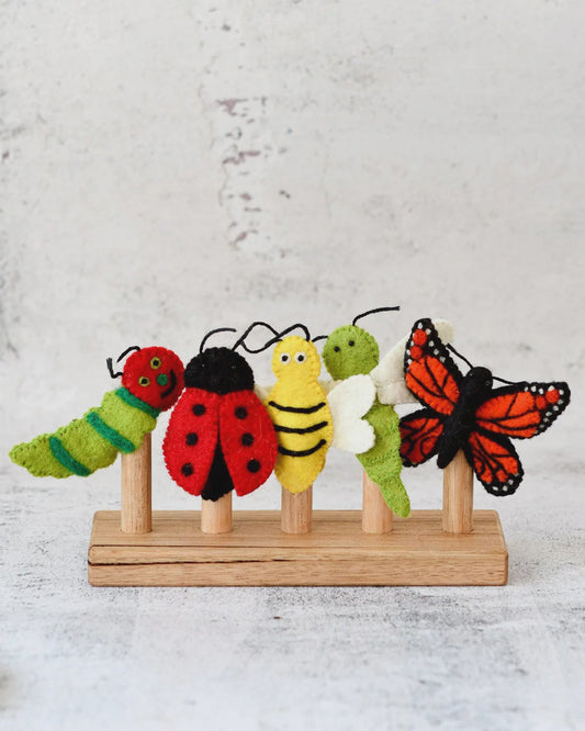 Insects and Bugs - Finger Puppet Set