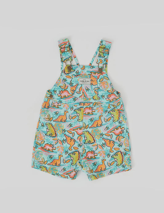 Burton Dino Jungle Denim Overalls