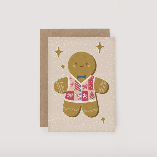 Gingerbread Mini Card