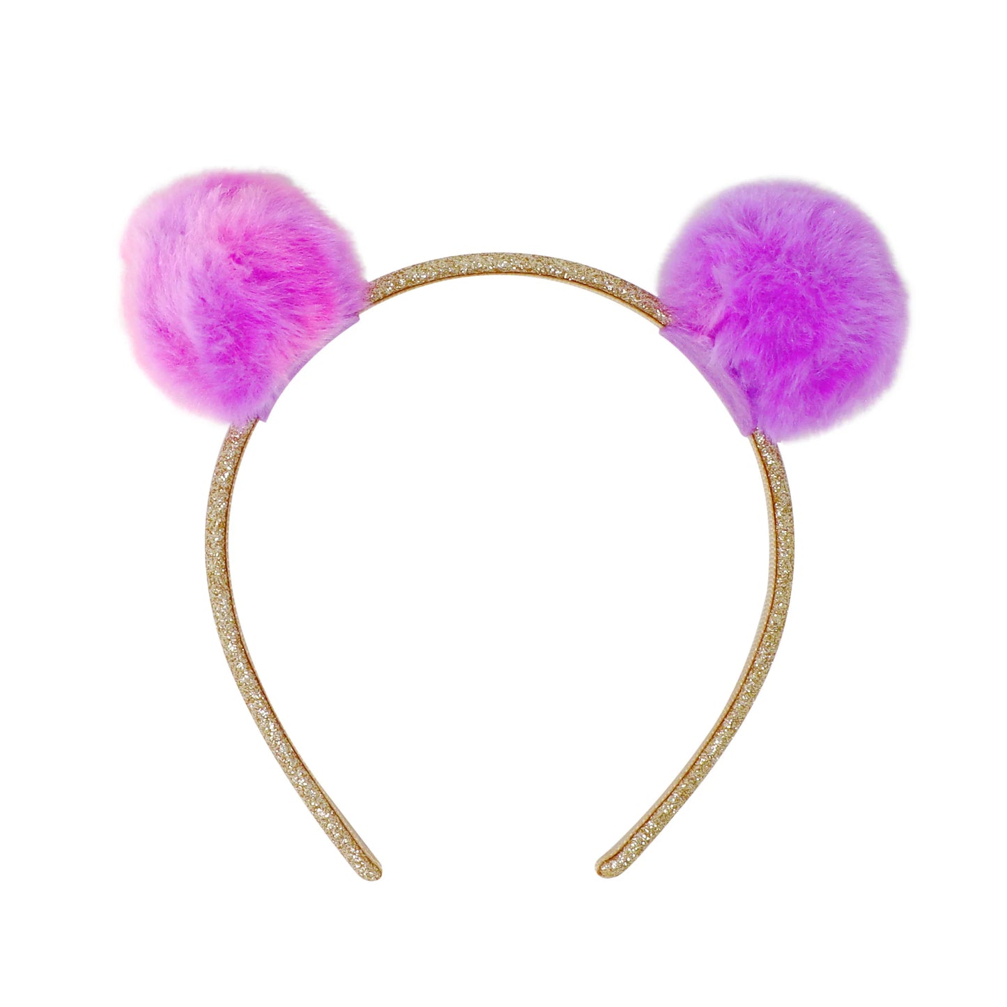 Twin Fluffy Pom Pom Headband