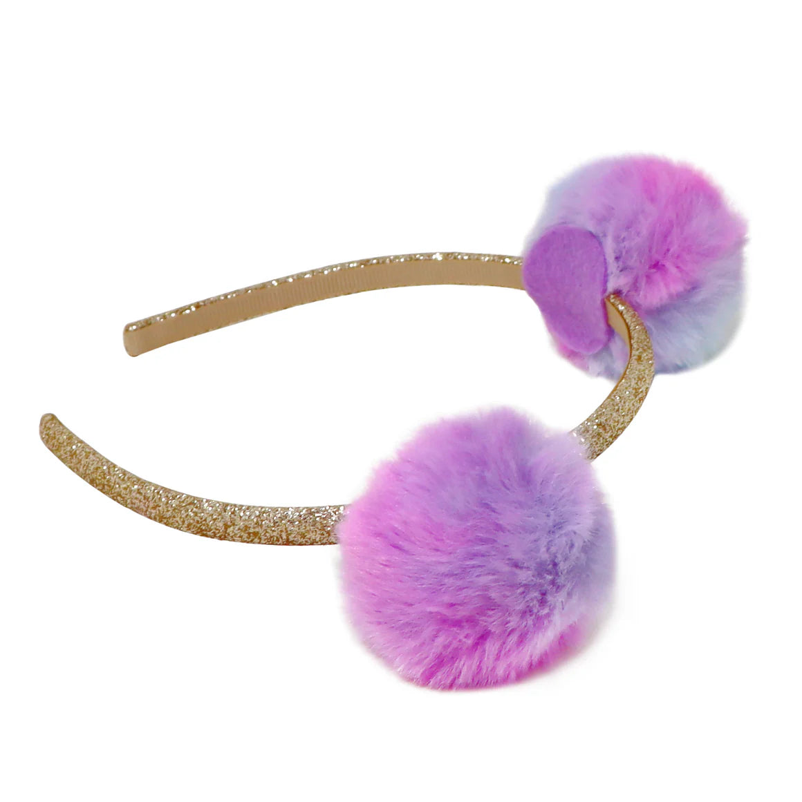 Twin Fluffy Pom Pom Headband