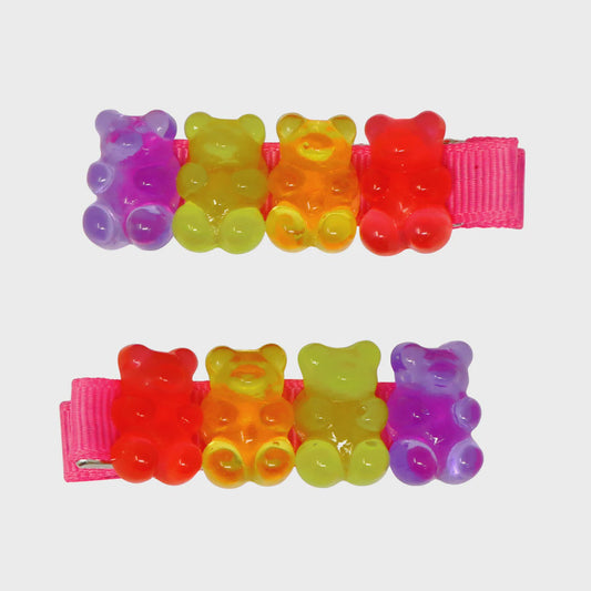 Gummy Bear Hair Clips