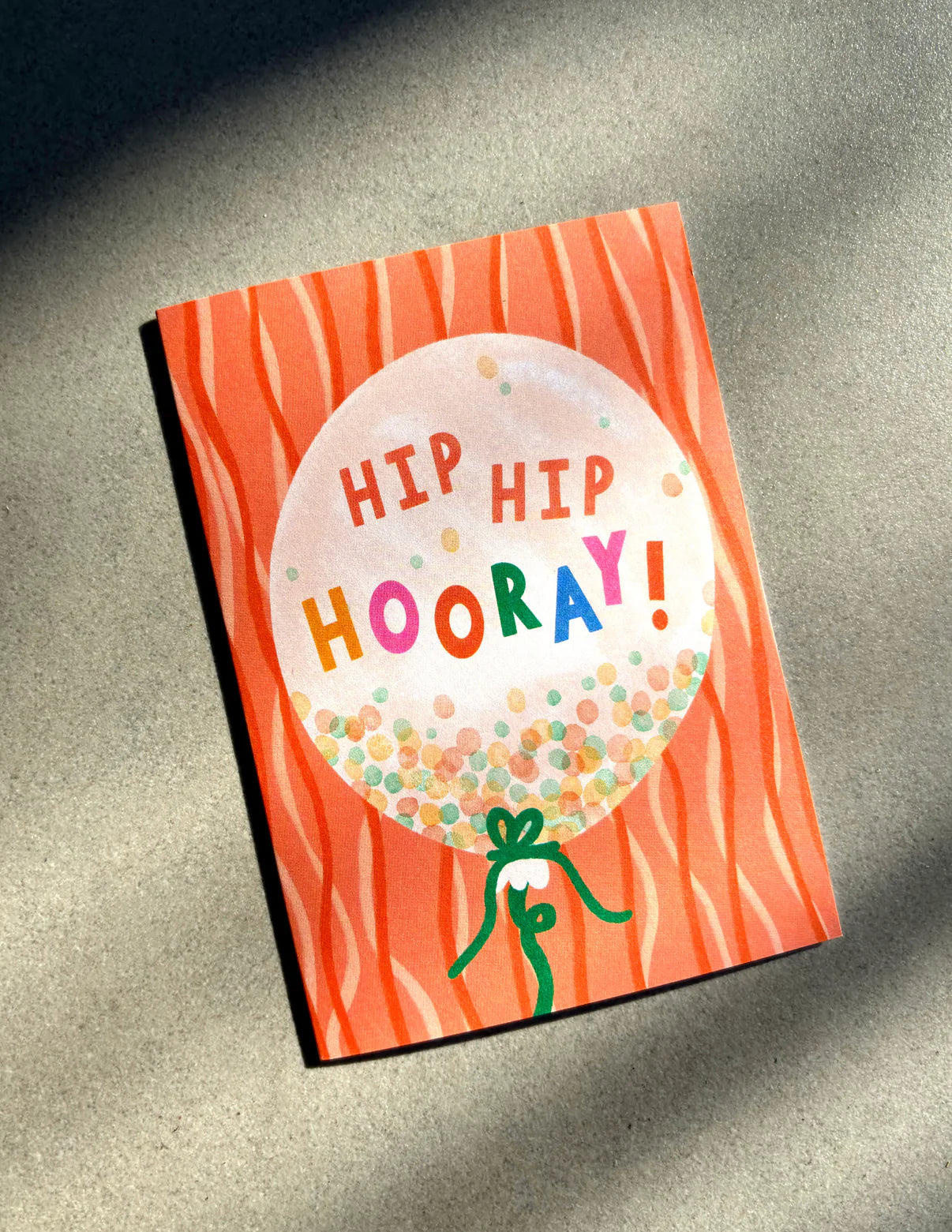 Hip Hip Hooray Birthday Card