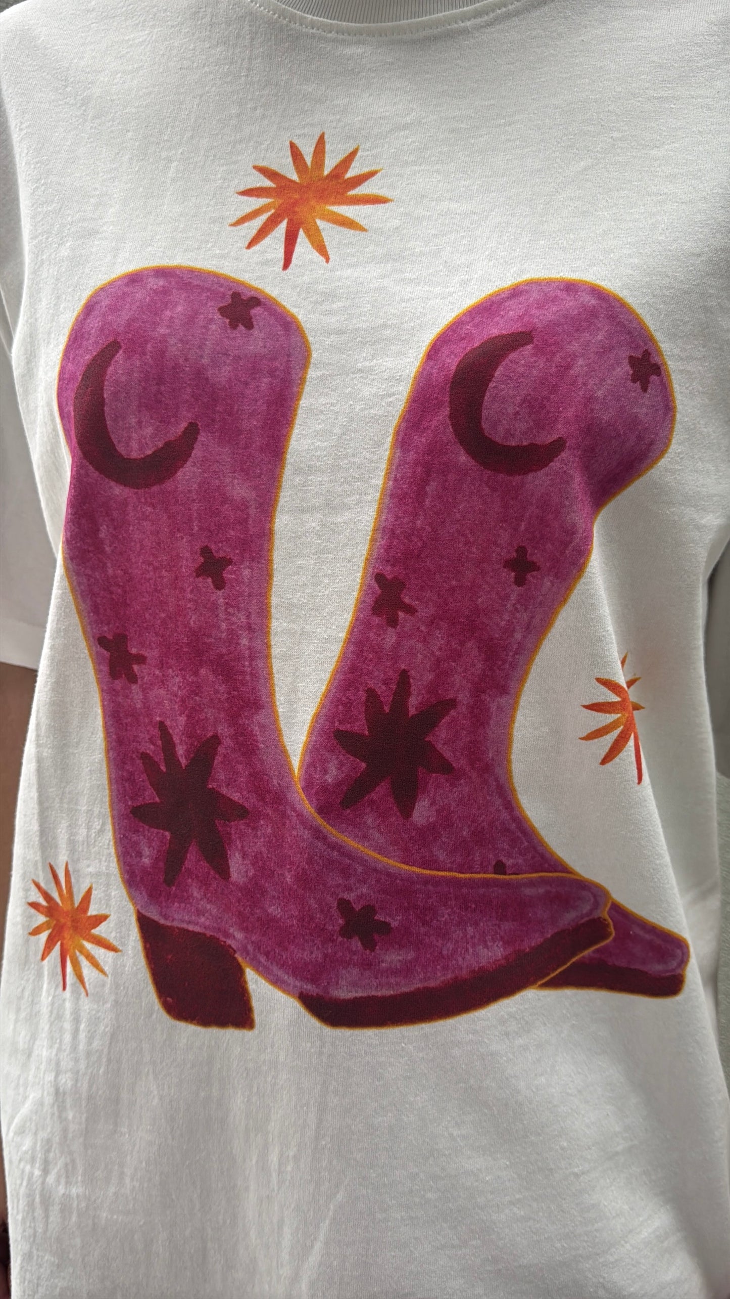 Womens's Cowgirl Supersize Tee