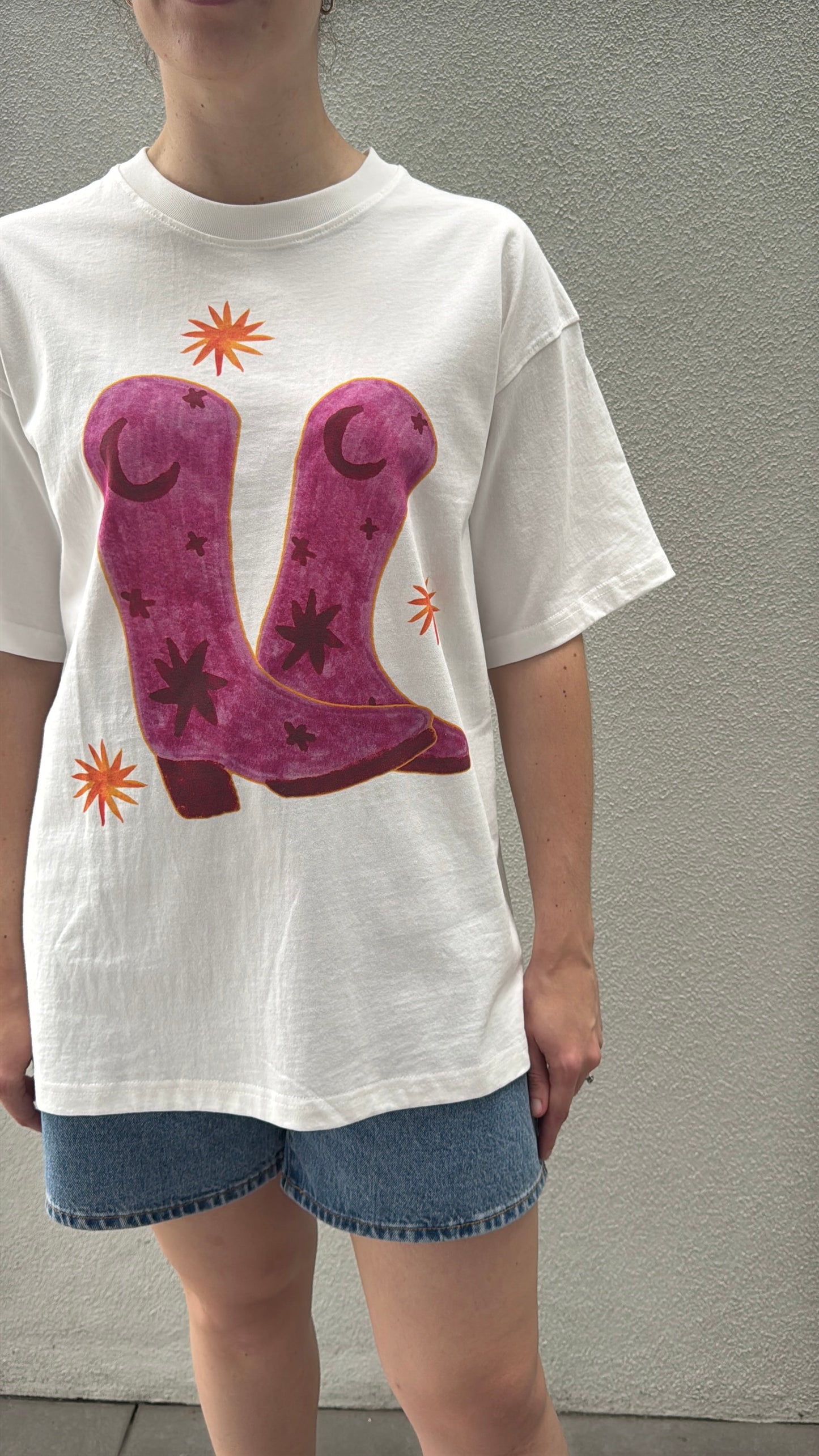 Womens's Cowgirl Supersize Tee