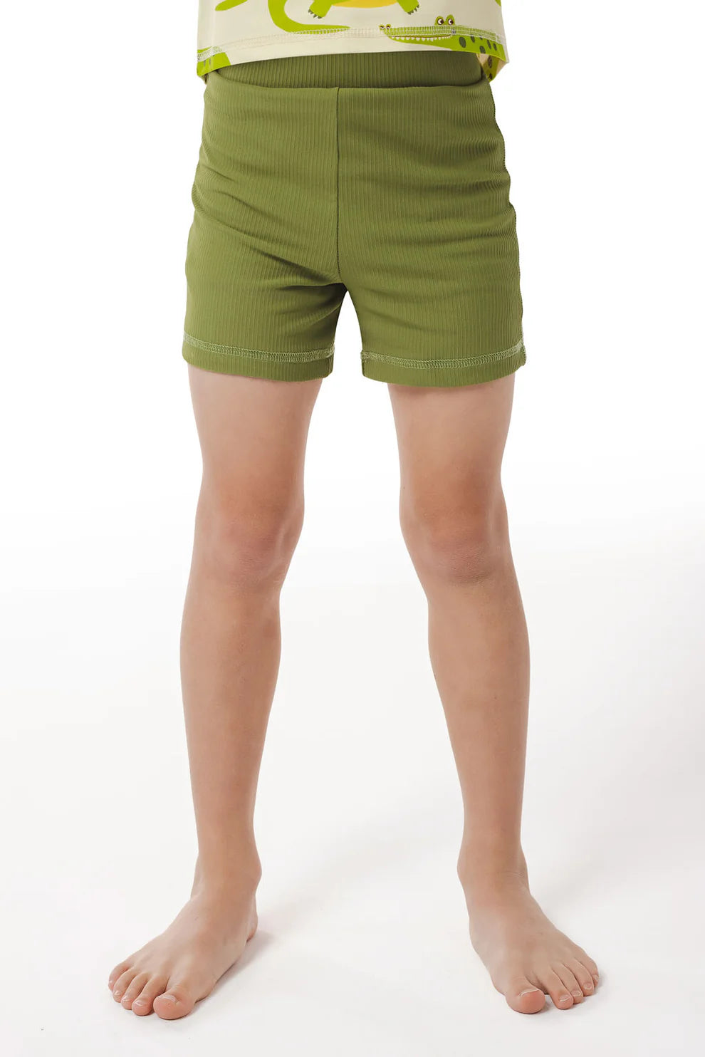 Unisex Ribbed Short - Avocado