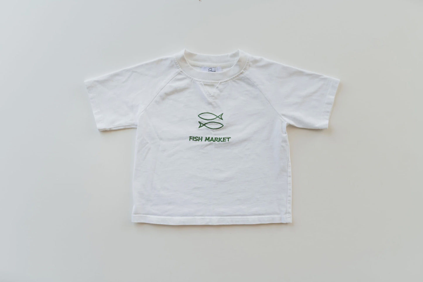 Fish Market Graphic Boxy Tee