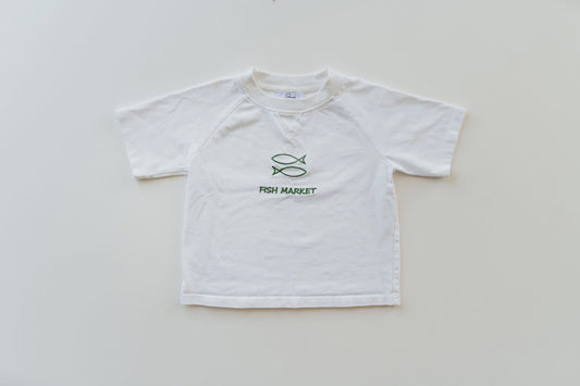 Fish Market Graphic Boxy Tee