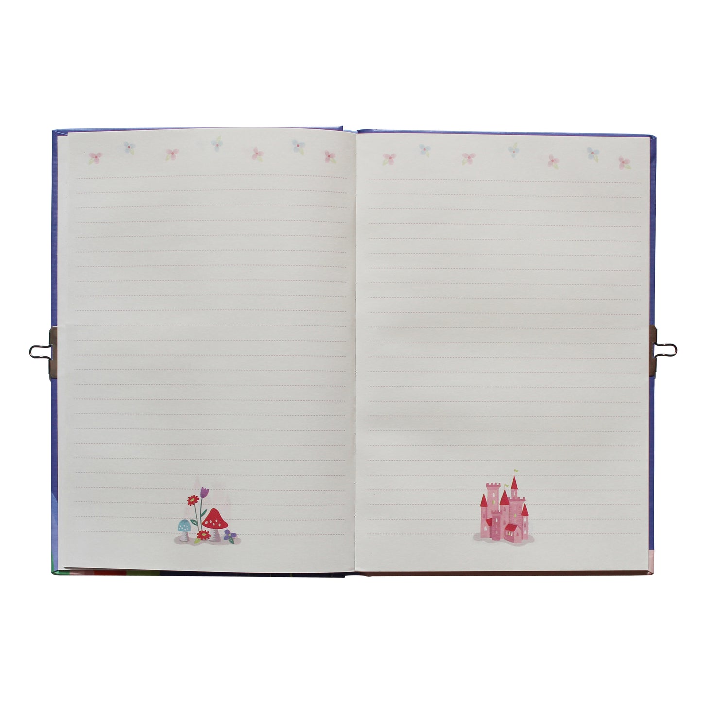 Lockable Diary - Unicorn Rainbows