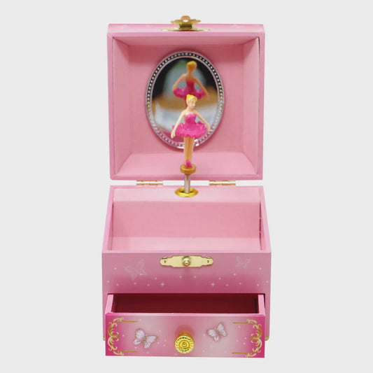 Butterfly Ballet Small Musical Jewellery Box