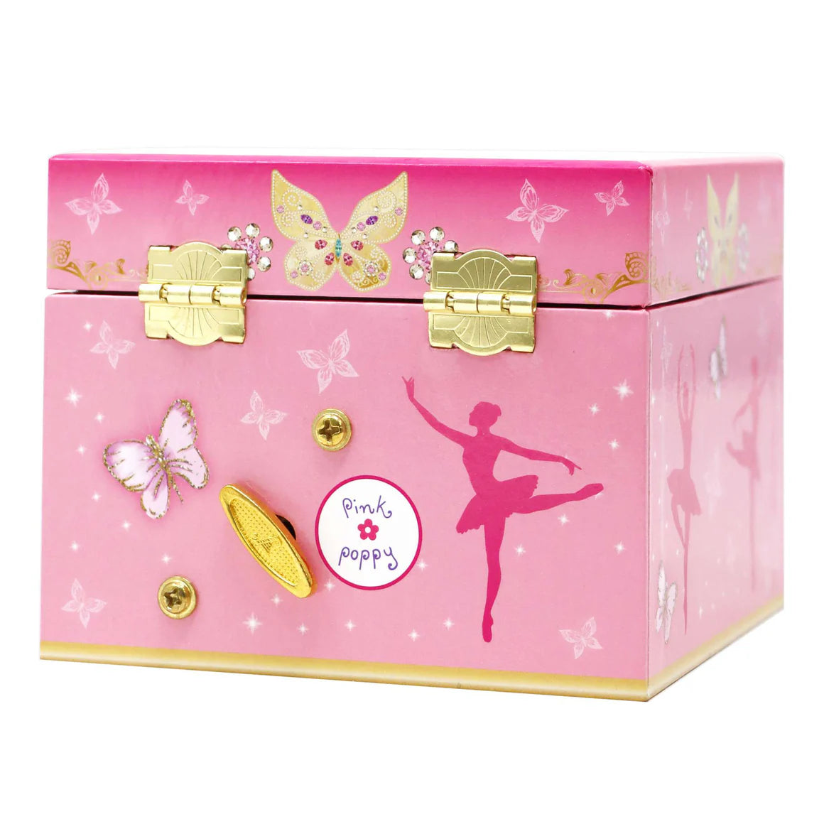 Butterfly Ballet Small Musical Jewellery Box