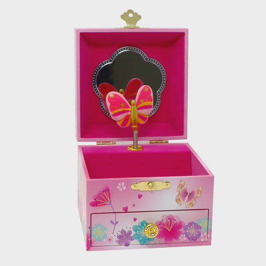 Fairy Butterfly Friends Small Musical Jewellery Box