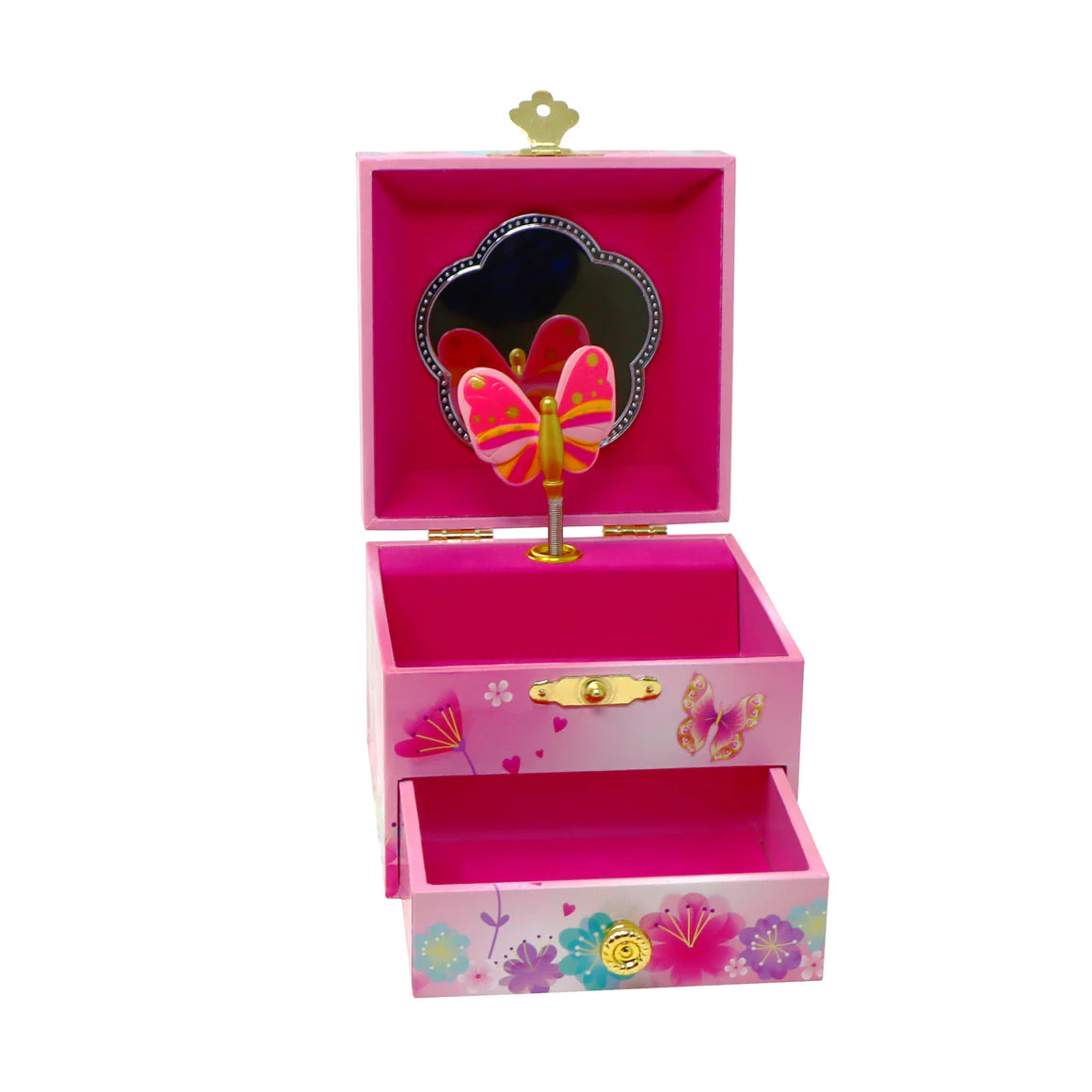 Fairy Butterfly Friends Small Musical Jewellery Box