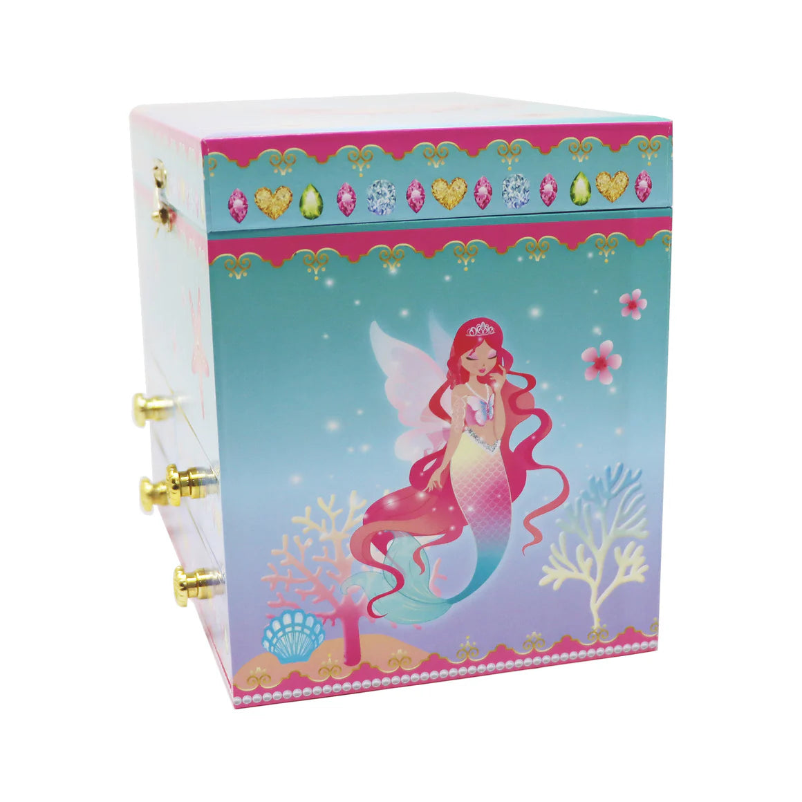 Shimmering Mermaid Medium Musical Jewellery Box