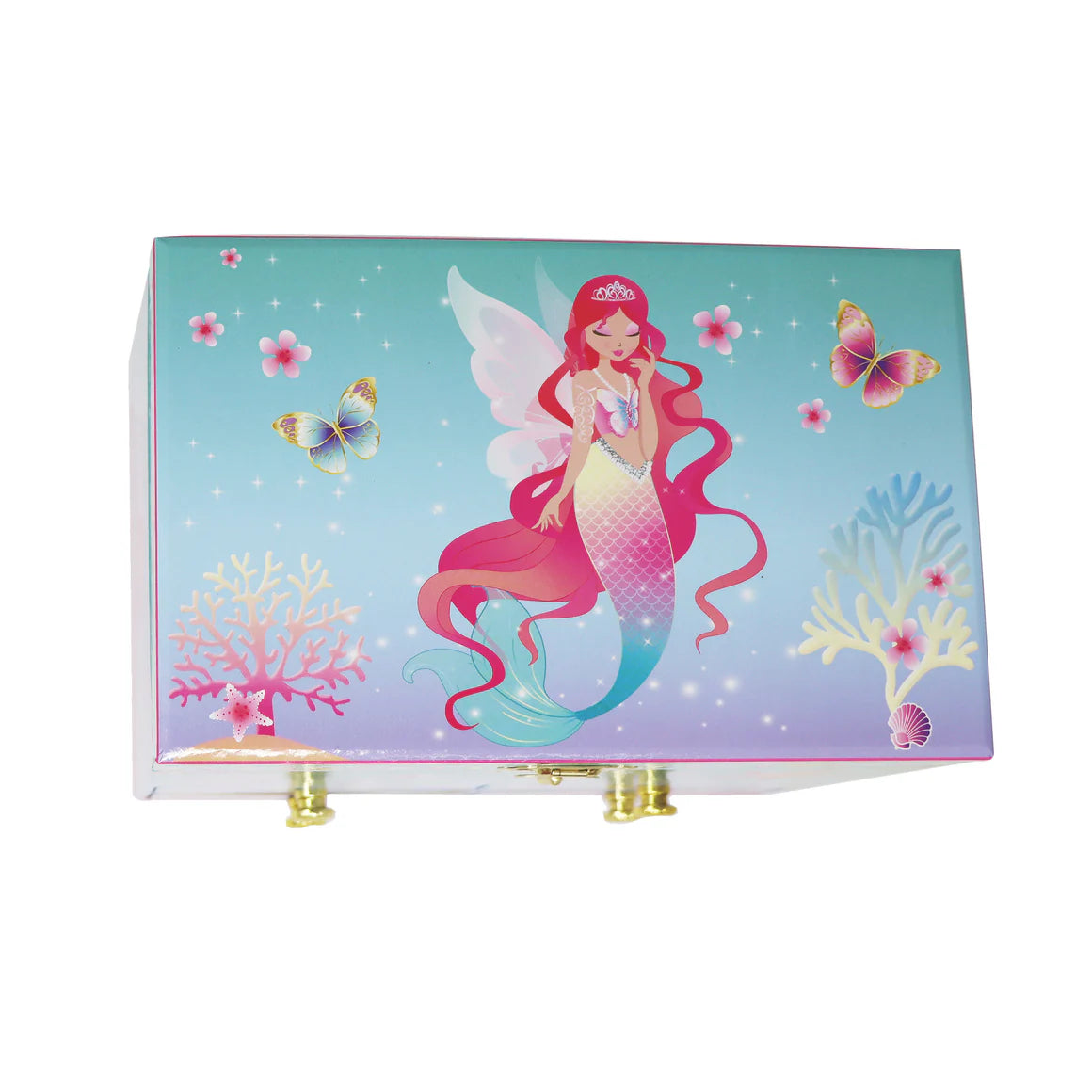 Shimmering Mermaid Medium Musical Jewellery Box