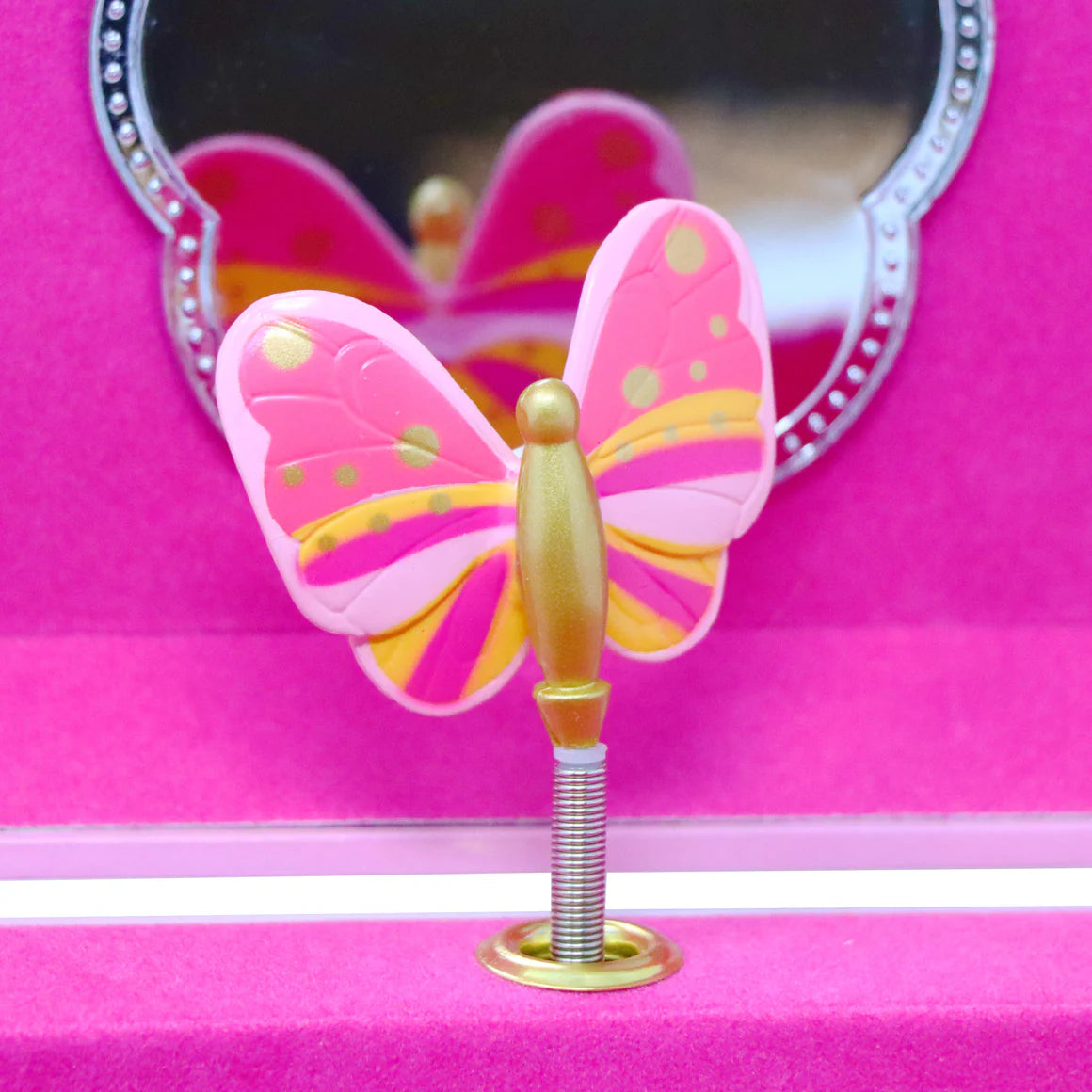 Fairy Butterfly Friends Medium Musical Jewellery Box