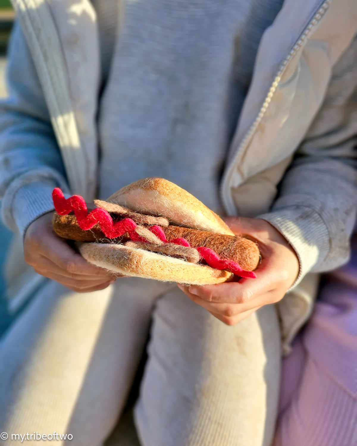 Felt Snag Sausage Sizzle Set