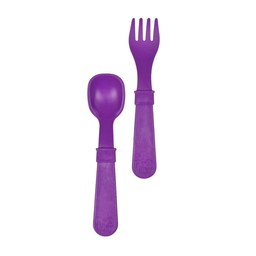 Fork + Spoon Set ~ Replay Recycled