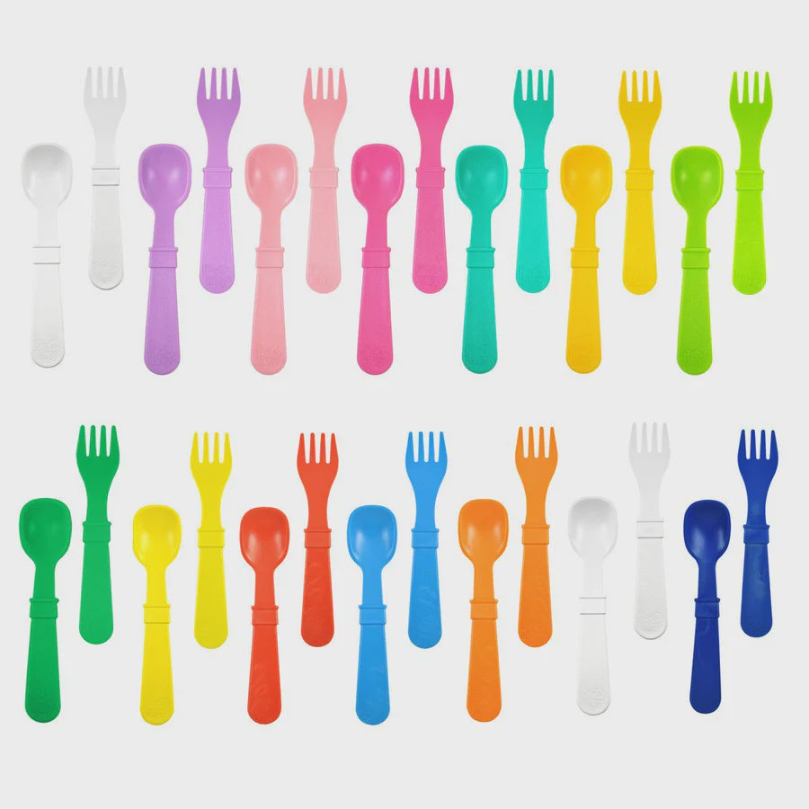 Fork + Spoon Set ~ Replay Recycled