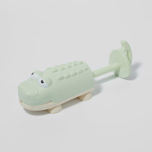 Water Squirters Crocodile Pastel Green