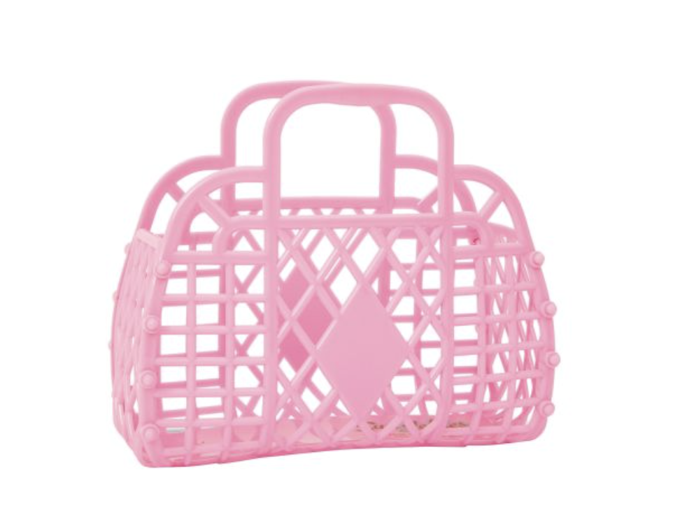 Retro Basket Bubblegum Pink