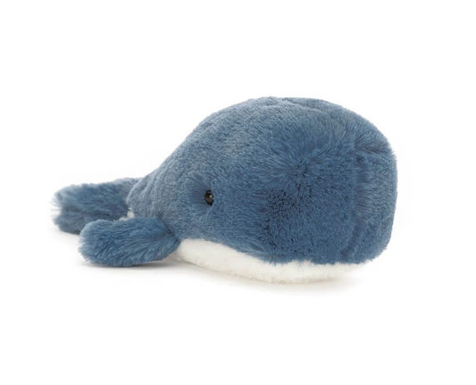 Wavelly Whale Blue