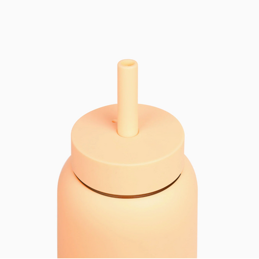 Mini Lounge Straw & Cap // Apricot