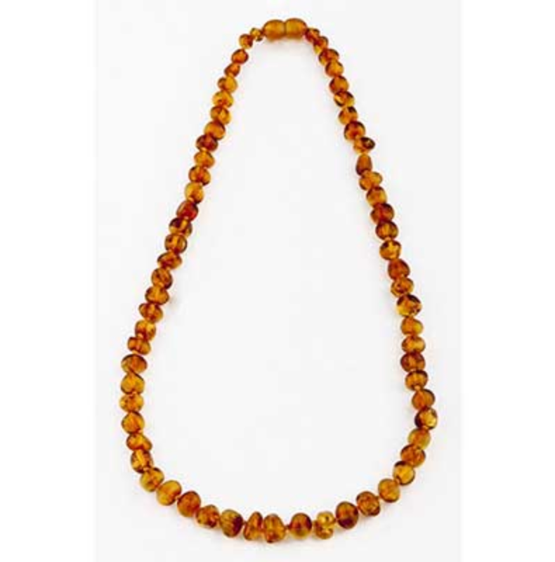 Amber Necklace // Cognac