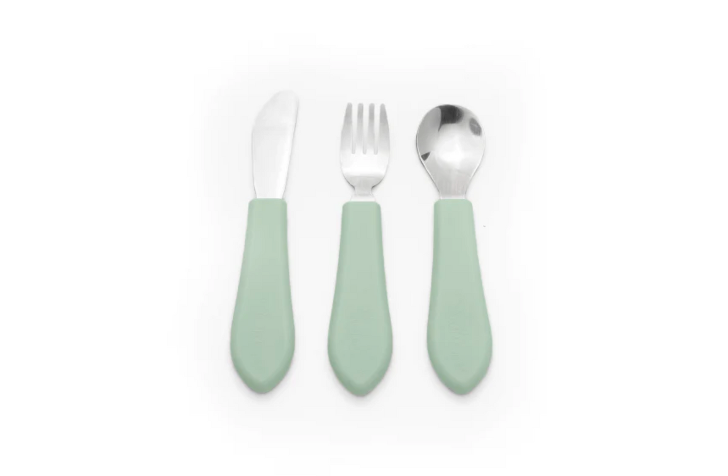 Toddler Cutlery 3pc // Sage