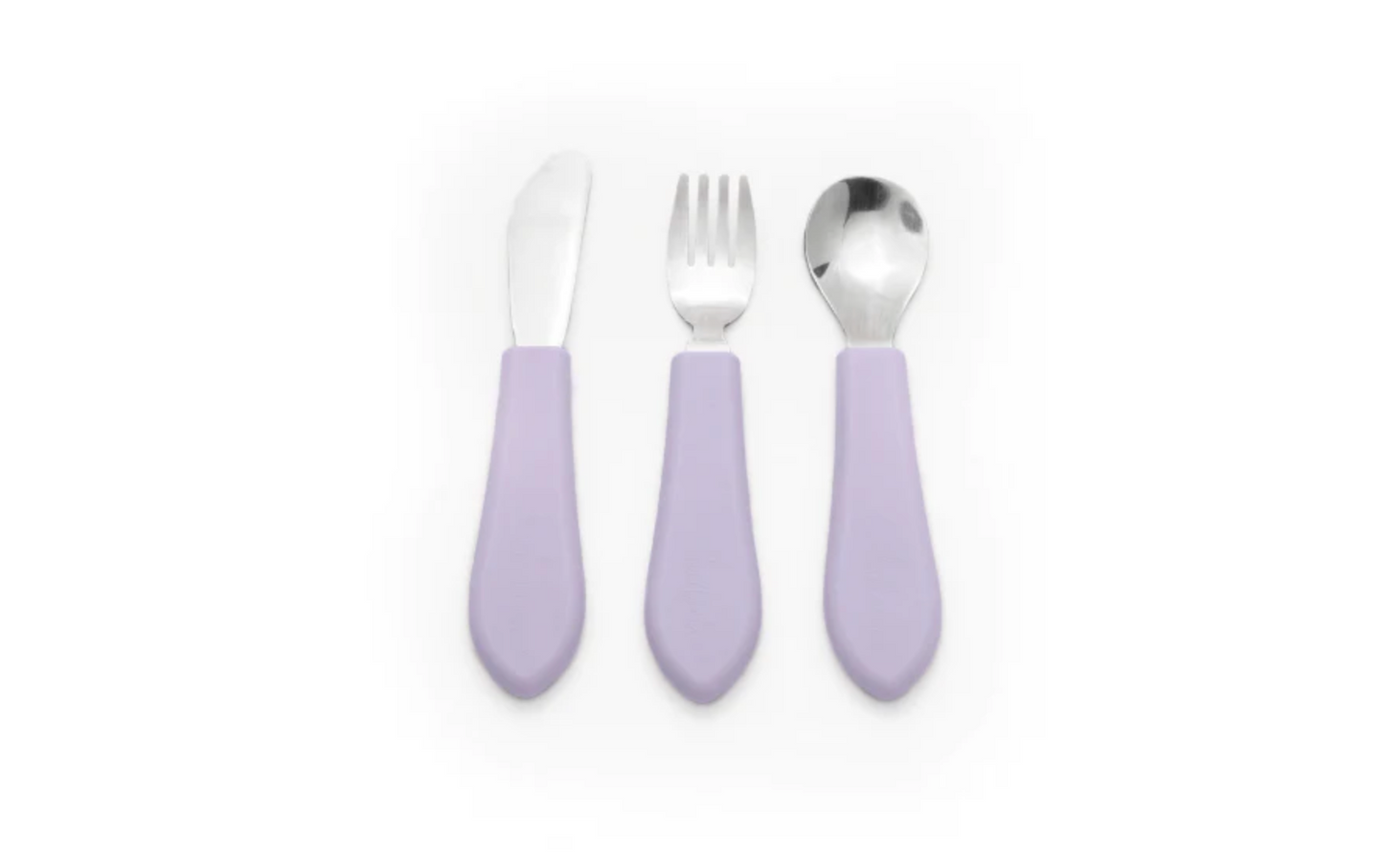 Toddler Cutlery 3pc // Lilac