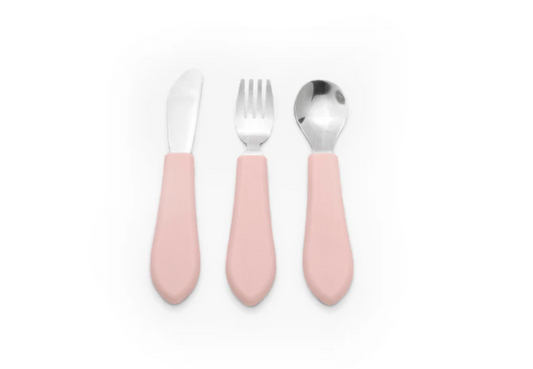 Toddler Cutlery 3pc // Blush