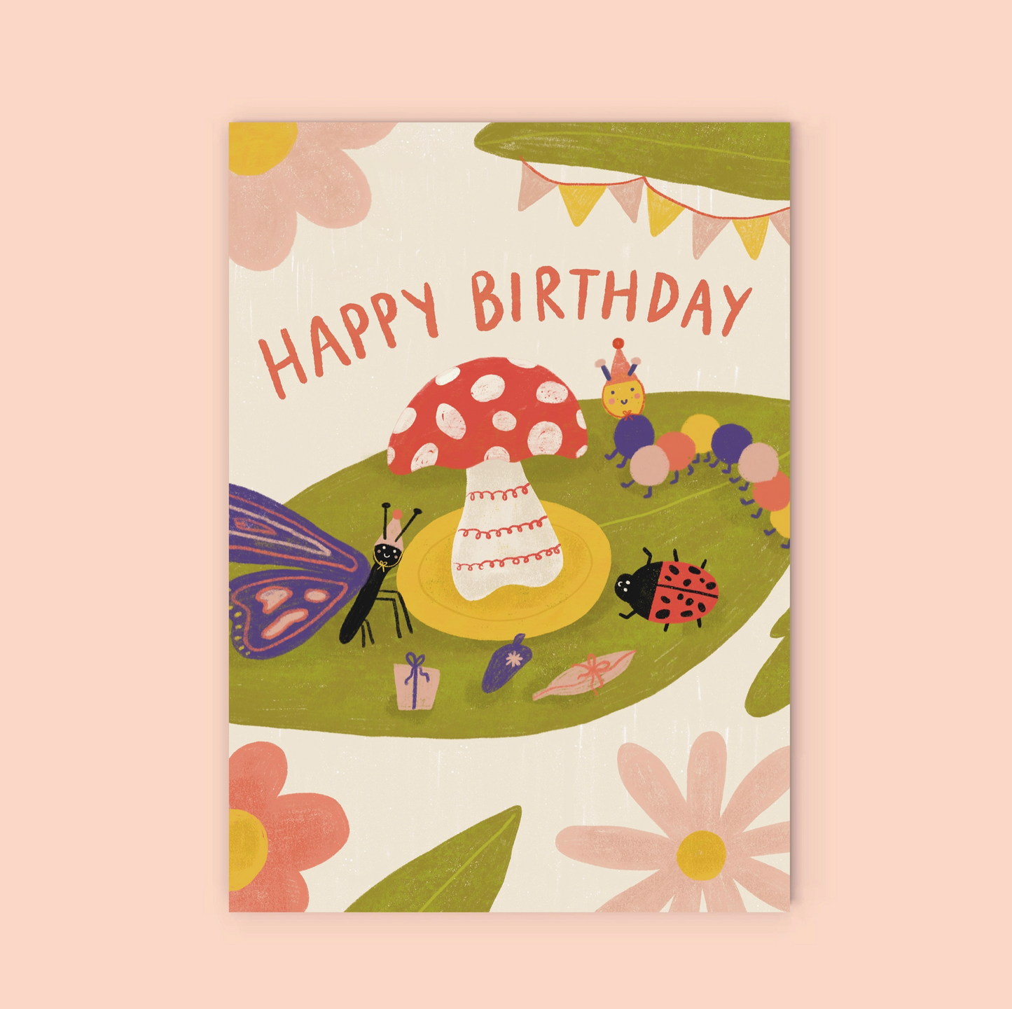 Bug Party // Birthday Card