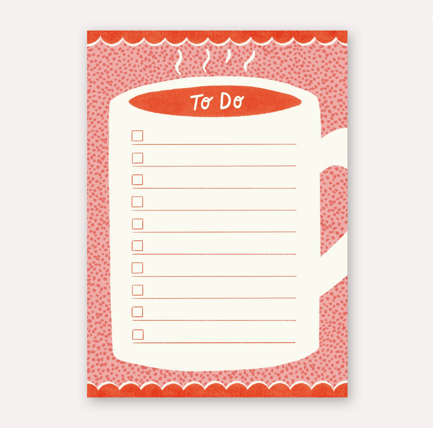 Coffee To Do List // A5 Notepad